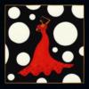 Схема вышивки «Flamenco Dancer - Easy»