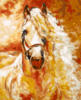 Схема вышивки «Мозаика "Прекрасный конь" »