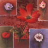 Схема вышивки «Red Flower Collage - Poppy»