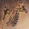 Схема вышивки «Giraffes Family»