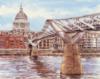 Схема вышивки «Millennium Bridge - London»