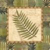 Схема вышивки «Тропические листья»