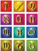 Схема вышивки «Все знаки зодиака»