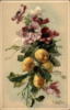 Схема вышивки «Лимоны и анемоны»