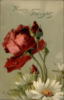 Схема вышивки «Роза и ромашки»