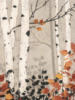 Схема вышивки «Birch Decoration»