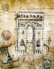 Схема вышивки «Paris - Arc De Triomphe»