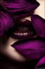 Схема вышивки «Фиолетовые губы»