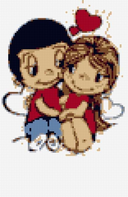 Схема вышивок крестом love is Схема вышивок крестом love is