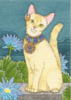 Схема вышивки «Египетская кошка»