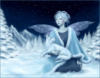 Схема вышивки «Голубая фея»