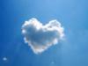 Схема вышивки «Сердце из облака»