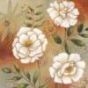 Схема вышивки «White Flowers on Tan»