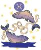 Схема вышивки «Знак зодиака - Рыбы»