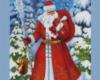 Схема вышивки «Дед Мороз.»