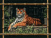 Схема вышивки «Бамбуковый тигр»