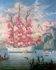 Схема вышивки «Корабль "розовая мечта"»