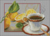 Схема вышивки «Чашечка чая»