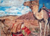 Схема вышивки «Landmarks - Petra with Camel»