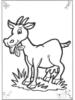 Схема вышивки «Коза»