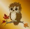 Схема вышивки «Sweet Owl Baby»