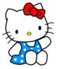 Схема вышивки «Hello Kitty»