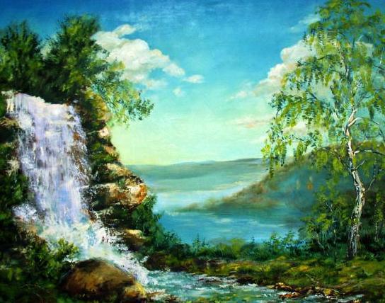 Пейзажи картинки водопады природа рыбы Пейзажи картинки водопады природа рыбы