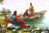 Схема вышивки «Встреча Иисуса с рыбаками»