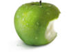 Схема вышивки «Зеленое яблоко»