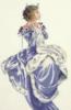 Схема вышивки «Принцесса в голубом»