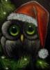 Схема вышивки «Christmas Owl»