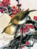 Схема вышивки «Птички на цветущем дереве»