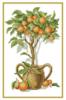 Схема вышивки «Апельсиновое дерево»