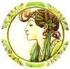 Схема вышивки «Античная богиня»