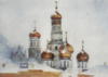 Схема вышивки «Суриков. Церковь в селе Дьяково»