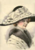 Схема вышивки «Серия: шляпный портрет»