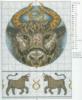 Схема вышивки «Знаки зодиака. Телец»