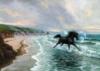Схема вышивки «Морской пейзаж с лошадкой»