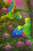 Схема вышивки «Parrots»