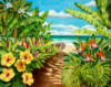 Схема вышивки «Tropical Paradise»