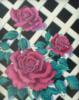 Схема вышивки «Розы у плетня»