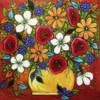 Схема вышивки «Still Life - Bright Flowers»