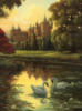 Лебеди на озере: оригинал