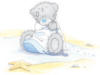 Схема вышивки «Мишка Тедди на пляже»