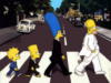 Схема вышивки «The Simpsons as the beatles wal»