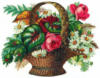 Схема вышивки «Korzina cvetov»