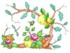 Схема вышивки «Fruits & Flowers»