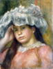 Схема вышивки «Ренуар, Девушка в шляпе»
