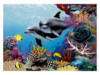 Схема вышивки «Дельфины на коралловом рифе»