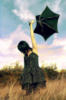 Схема вышивки «Девушка с зонтом»